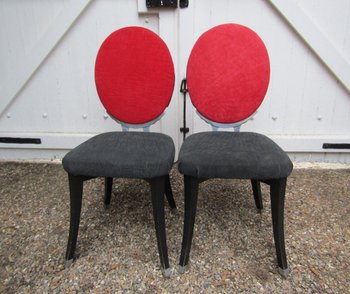 Set of Four Medallion Chairs