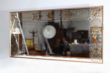 Important Brewery Mirror - 1930