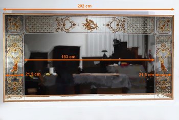 Important Brewery Mirror - 1930