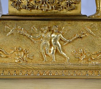 Orologio in bronzo dorato - Inizio XIX secolo