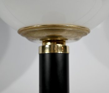 Lampada da tavolo in metallo e ottone - 1950