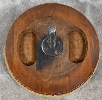 Solid Walnut Piano Stool - Late 19th century