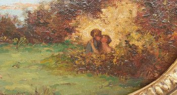 Jean Marcel POUSSART - Paesaggio bucolico
