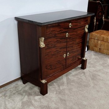 Mahogany small sideboard, Directoire, Return from Egypt - End of XIXth century
