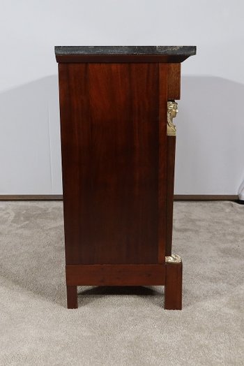 Mahogany small sideboard, Directoire, Return from Egypt - End of XIXth century