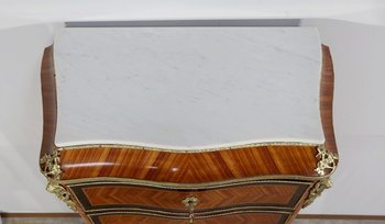Segretario in legno pregiato, periodo Napoleone III - metà del XIX secolo
