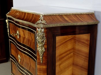 Segretario in legno pregiato, periodo Napoleone III - metà del XIX secolo