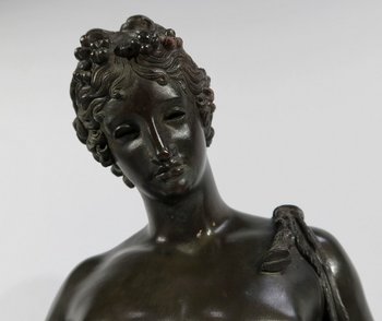 Importante "Narciso" in bronzo di M. Amodio - Fine XIX secolo