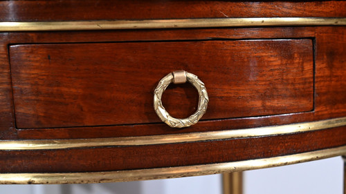 Table Bouillotte en Acajou, Louis XVI – XVIIIe