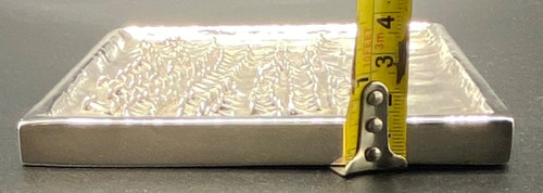 SILVER PLATED BRONZE POCKET BOX CHRISTOPHE