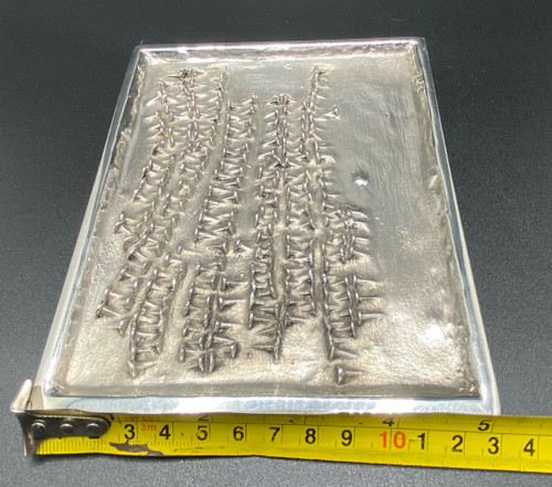 SILVER PLATED BRONZE POCKET BOX CHRISTOPHE