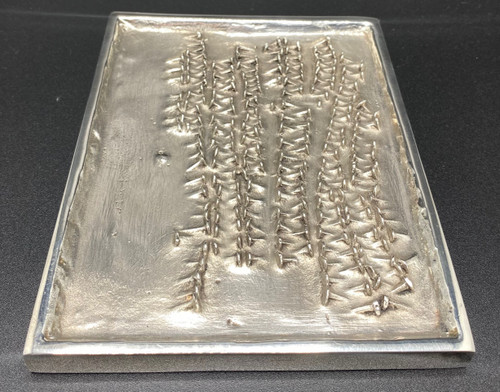 SILVER PLATED BRONZE POCKET BOX CHRISTOPHE