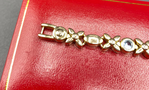 BRACCIALE PLACCATO ORO E AMARI DI MARE