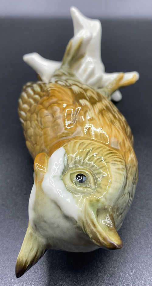 OWL ENAMELED PORCELAIN