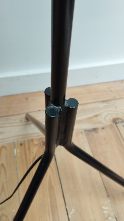 Lampadaire porte plante en fer forgé circa 1950