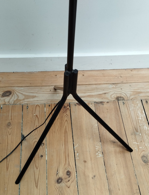 Lampadaire porte plante en fer forgé circa 1950