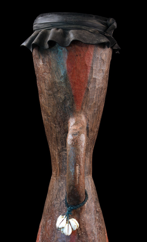 Tambour à main, Instrument Traditionnel, Art Océanien, Art Tribal, Papouasie Nouvelle Guinée