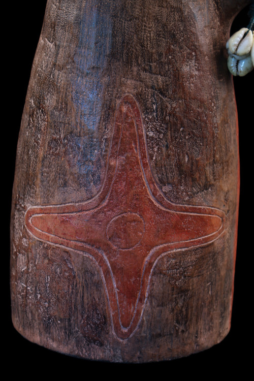 Tambour à main, Instrument Traditionnel, Art Océanien, Art Tribal, Papouasie Nouvelle Guinée