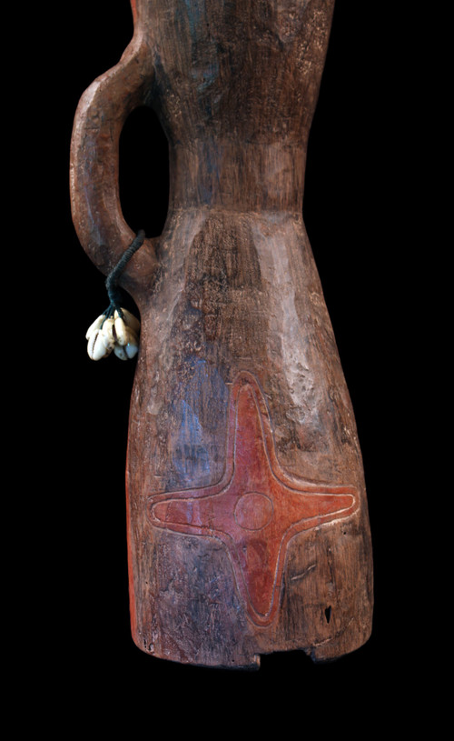 Tambour à main, Instrument Traditionnel, Art Océanien, Art Tribal, Papouasie Nouvelle Guinée