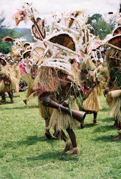 Tambour à main, Instrument Traditionnel, Art Océanien, Art Tribal, Papouasie Nouvelle Guinée
