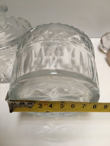 Pair of BACCARAT perfume bottles circa 1830