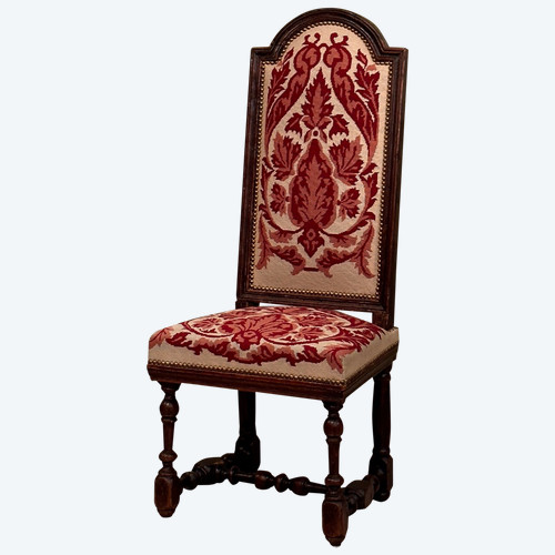 Chair In Walnut from Louis XIII period XVIIth century