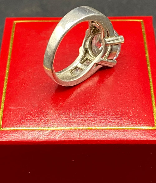 ANELLO IN ARGENTO MASSICCIO DEL 1980 CIRCA