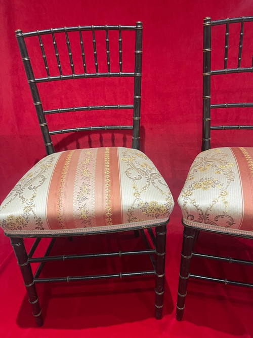 Pair Of Chairs Napoleon III Period