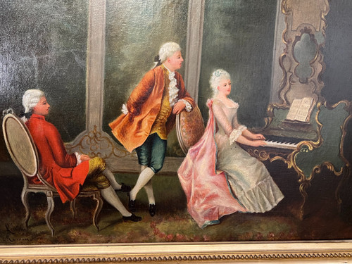 Gemälde Öl auf Leinwand