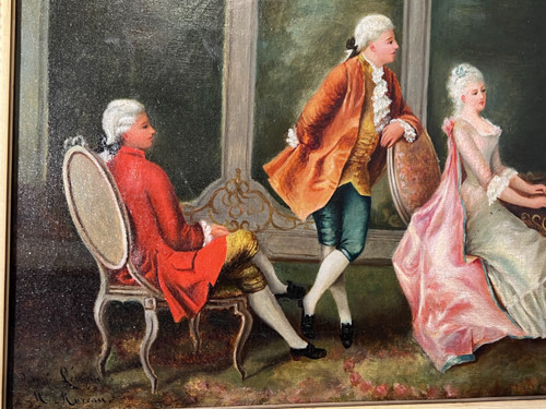 Gemälde Öl auf Leinwand
