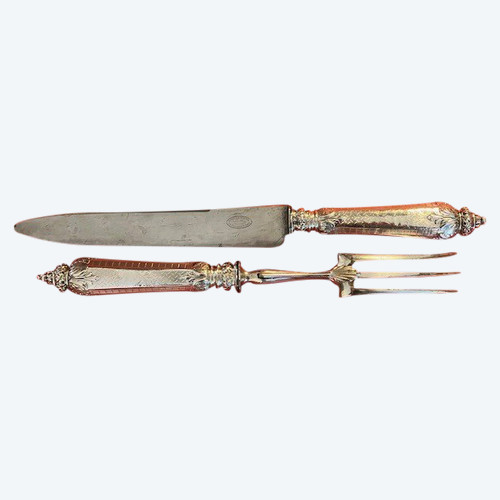 Very nice Napoleon III style cutting service from the end of the 19th century
