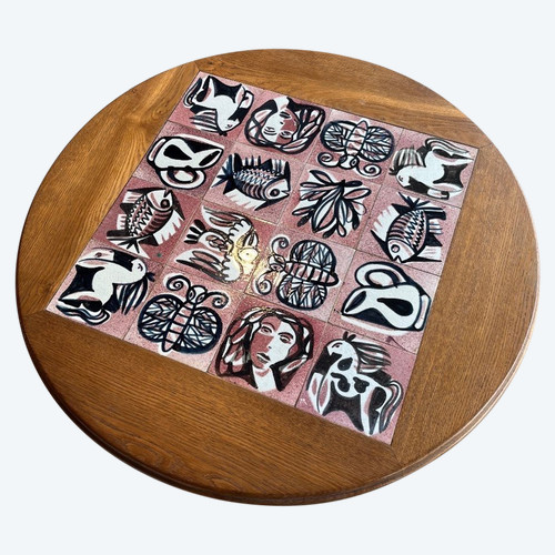Rising Coffee Table - Guillerme Et Chambron - Boleslaw Danikowski - About 1960