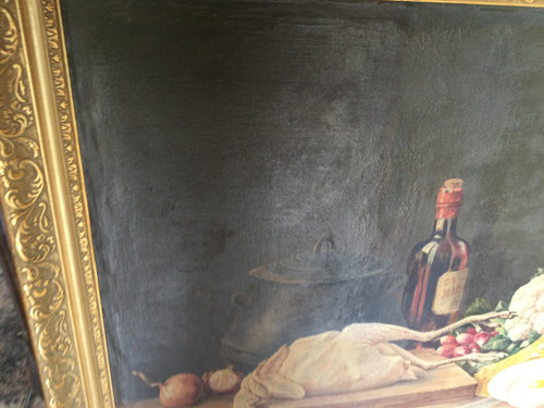 TOURSKY 1867  « nature morte à la volaille »