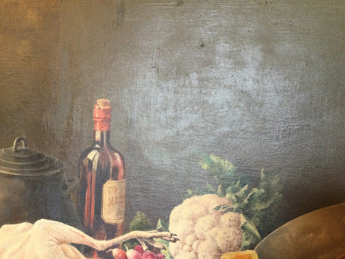TOURSKY 1867  « nature morte à la volaille »