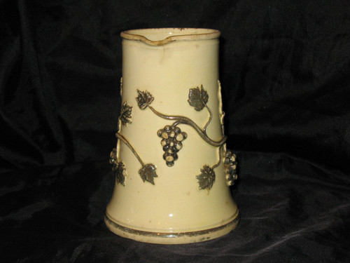 Pot à bière en faïence de Langeais époque 19ème