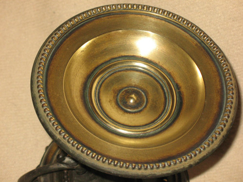 Coppia di coppe in bronzo in stile Luigi XVI, XIX secolo Periodo della Restaurazione