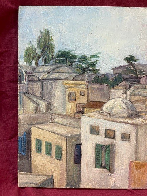 Orientalist Oil Painting On Canvas