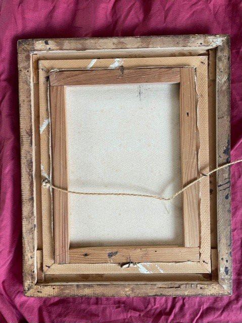 Tableau Marine XX ème Huile Sur Toile