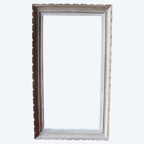 Großer Montparnasse-Rahmen aus geschnitztem Holz 116 x 66 cm
