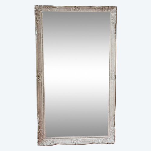 Large Montparnasse frame in carved wood 117 x 67 cm