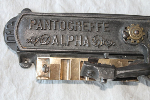 Pantoinnesto o strumenti per innestare le viti di J. Darenne in Gironde Viticulture Folk Art