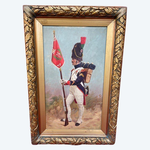 Large Table Grenadier Of The Imperial Guard Of The Emperor Napoleon 1st