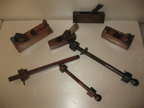 Collection d'outils de luthier et ébéniste époque 19ème