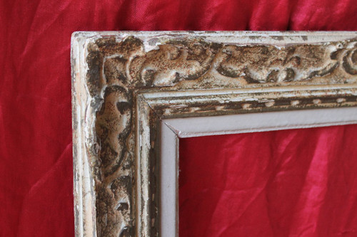 Grand cadre Montparnasse en bois sculpté 120 x 69 cm
