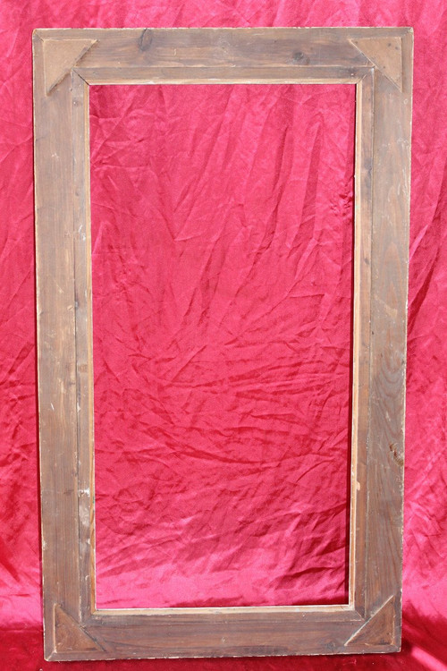 Grand cadre Montparnasse en bois sculpté 120 x 69 cm