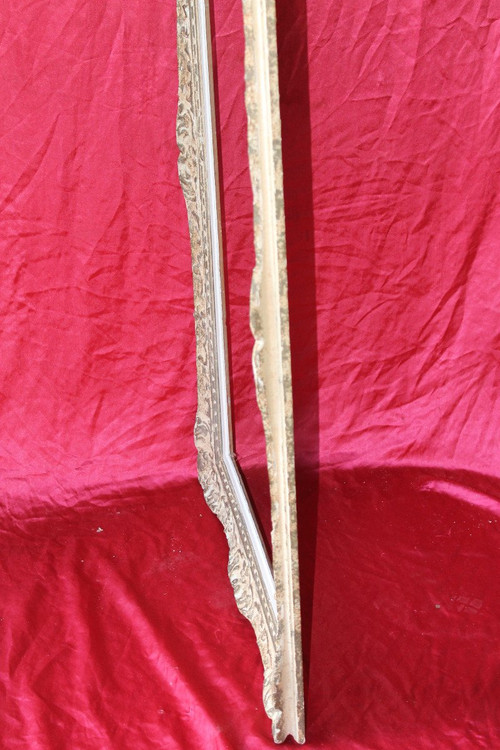 Grand cadre Montparnasse en bois sculpté 120 x 69 cm