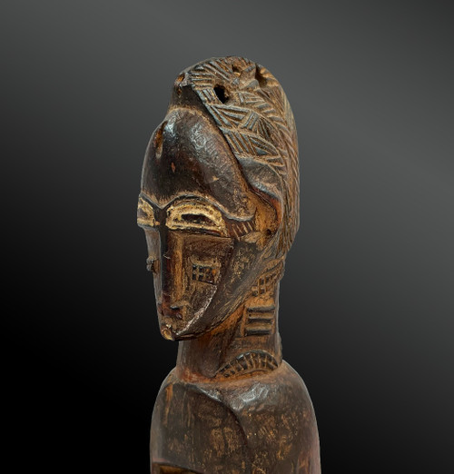 Loom pulley stirrup - Baoulé culture, Ivory Coast - First half of the 20th century