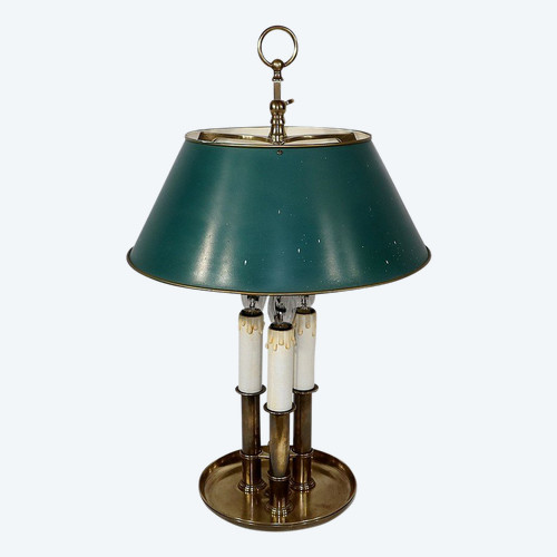 Bouillotte lamp in gilded bronze - Early 20th century