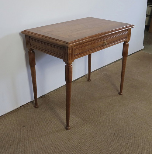 Table Bureau en Chêne massif, goût Louis XVI – 1900