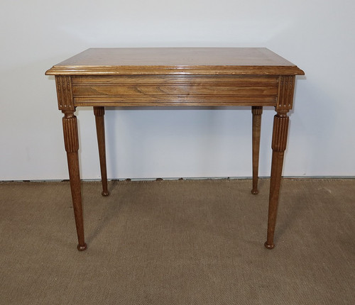 Table Bureau en Chêne massif, goût Louis XVI – 1900